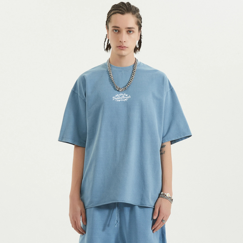 Stop Trying To Be Perfect Tee (Light Blue)